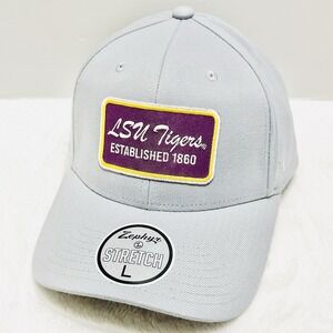 Casquette Zephyr Dover-Eyota Public Schools – Gris Et Bordeaux, Taille Small, Adulte Unisexe